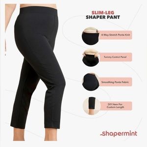 Shapermint Leggings/ Essentials Slim-leg Shaper Pants in large